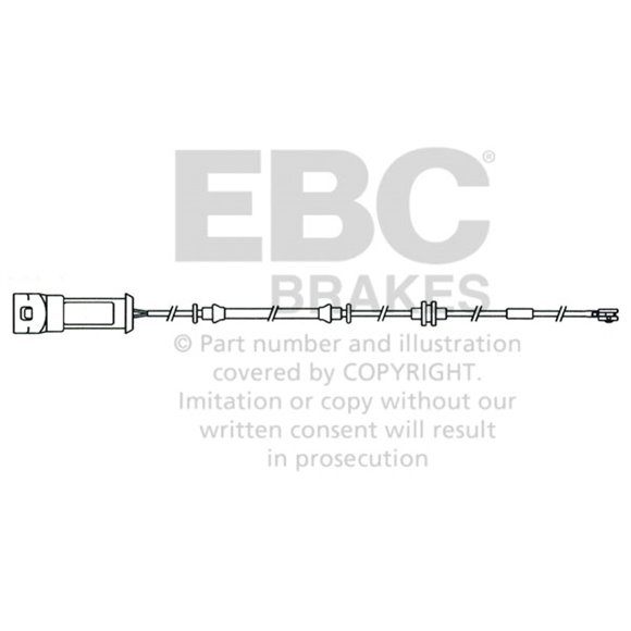 Czujnik zużycia klocków Ebc - EFA116