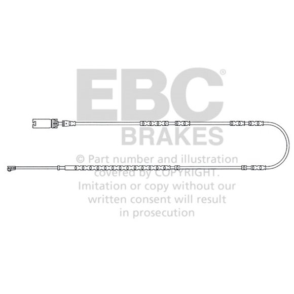 Czujnik zużycia klocków Ebc - EFA130