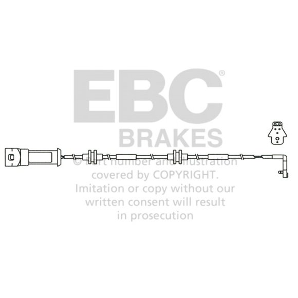 Czujnik zużycia klocków Ebc - EFA134