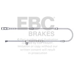 Czujnik zużycia klocków Ebc - EFA141