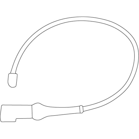Czujnik zużycia klocków Ebc - EFA183