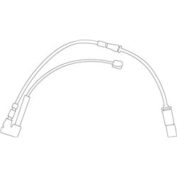 Czujnik zużycia klocków Ebc - EFA184