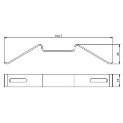 Czujnik zużycia klocków Ebc - EFA229Z