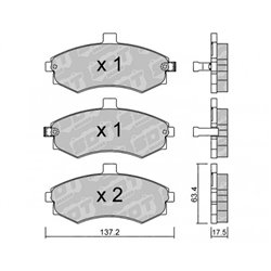 Klocki Galfer Sport FDHP 1050 - 2103000