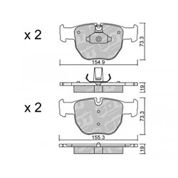 Klocki Galfer Sport FDHP 1050 - 2110200