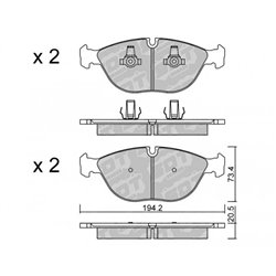Klocki Galfer Sport FDHP 1050 - 2115900