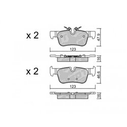 Klocki Galfer Sport FDHP 1050 - 2119000
