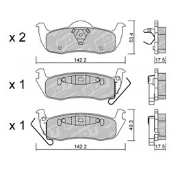 Klocki Galfer Sport FDHP 1050 - 2124600