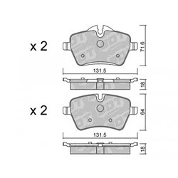 Klocki Galfer Sport FDHP 1050 - 2127200