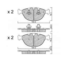 Klocki Galfer Sport FDHP 1050 - 2127600