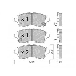 Klocki Galfer Sport FDHP 1050 - 2129501