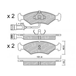 Klocki Galfer Sport FDHP 1050 - 2131700