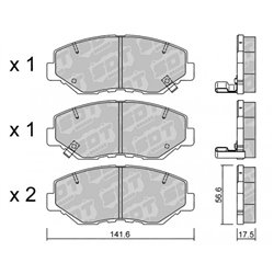 Klocki Galfer Sport FDHP 1050 - 2139901