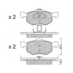 Klocki Galfer Sport FDHP 1050 - 2140200