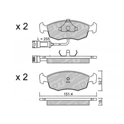 Klocki Galfer Sport FDHP 1050 - 2141700