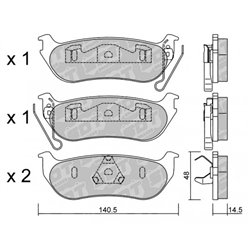 Klocki Galfer Sport FDHP 1050 - 2142700