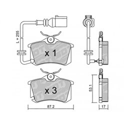 Klocki Galfer Sport FDHP 1050 - 2144704