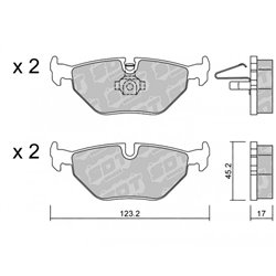 Klocki Galfer Sport FDHP 1050 - 2146200