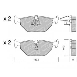Klocki Galfer Sport FDHP 1050 - 2146300