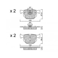 Klocki Galfer Sport FDHP 1050 - 2146800