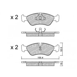 Klocki Galfer Sport FDHP 1050 - 2149400