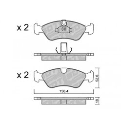 Klocki Galfer Sport FDHP 1050 - 2149600