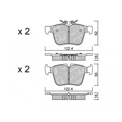 Klocki Galfer Sport FDHP 1050 - 2150800