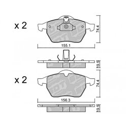 Klocki Galfer Sport FDHP 1050 - 2153100