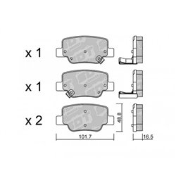 Klocki Galfer Sport FDHP 1050 - 2160800