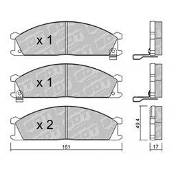 Klocki Galfer Sport FDHP 1050 - 2189400