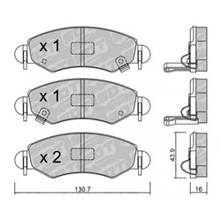 Klocki Galfer Sport FDHP 1050 - 2189601