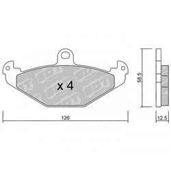 Klocki Galfer Sport FDHP 1050 - 2192000