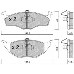 Klocki Galfer Sport FDHP 1050 - 2195500