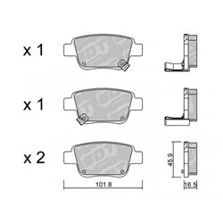 Klocki Galfer Sport FDHP 1050 - 2199800