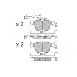 copy of Klocki hamulcowe Galfer/SDT S-50 - 21100700