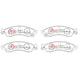 Klocki DBA XP Xtreme Performance - DB1353XP