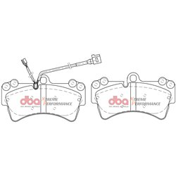 Klocki DBA XP Xtreme Performance - DB7878XP