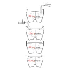 Klocki DBA XP Xtreme Performance - DB15110XP