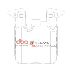 Klocki DBA XP Xtreme Performance - DB15127XP