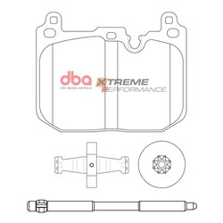 Klocki DBA XP Xtreme Performance - DB15131XP