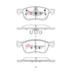 Klocki DBA SS Street Series Ceramic - DB15149SS