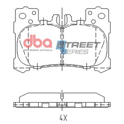 Klocki DBA SS Street Series Ceramic - DB15151SS