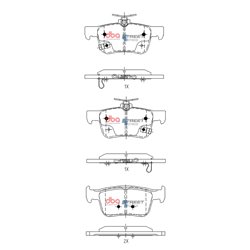 Klocki DBA SS Street Series Ceramic - DB15152SS