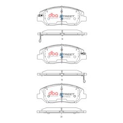 Klocki DBA SS Street Series Ceramic - DB15156SS