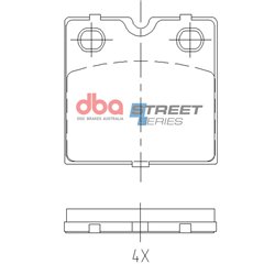 Klocki DBA SS Street Series Ceramic - DB15163SS