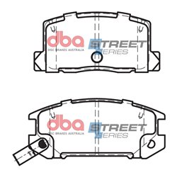 Klocki DBA SS Street Series Ceramic - DB1260SS