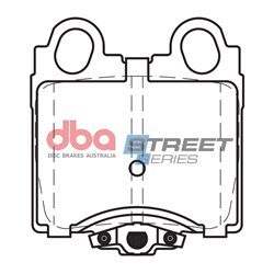 Klocki DBA SS Street Series Ceramic - DB1416SS
