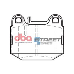 Klocki DBA SS Street Series Ceramic - DB1461SS