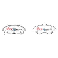 Klocki DBA SS Street Series Ceramic - DB1471SS