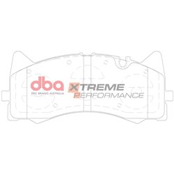 Klocki DBA XP Xtreme Performance - DB15035XP